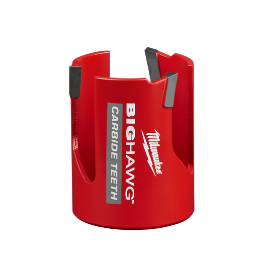 Milwaukee 54mm (2-1/8") BIG HAWG™ with Carbide Teeth - 49569210 - Available at Power Tool Specialists, Carlton, Victoria, Australia.