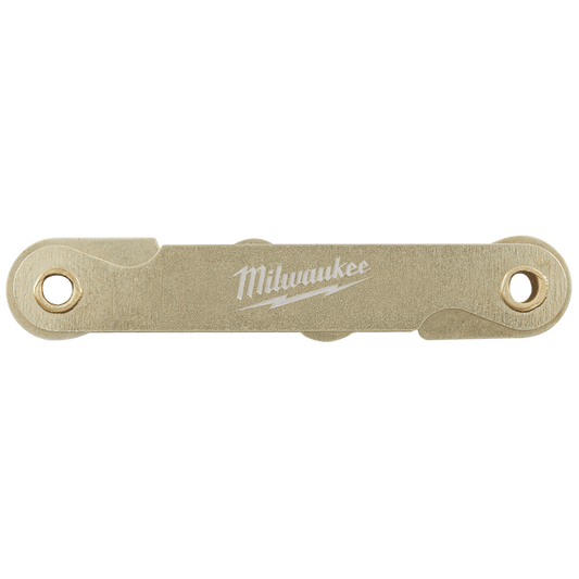 Milwaukee Metric Thread Pitch Gauge 0.35-3.00 mm - 49575012 - Available at Power Tool Specialists, Carlton, Victoria, Australia.
