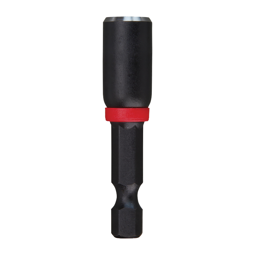 Milwaukee SHOCKWAVE™ Power Bit Magnetic Nutdriver 1/4"x 50mm (2") - 49664502 - Available at Power Tool Specialists, Carlton, Victoria, Australia.