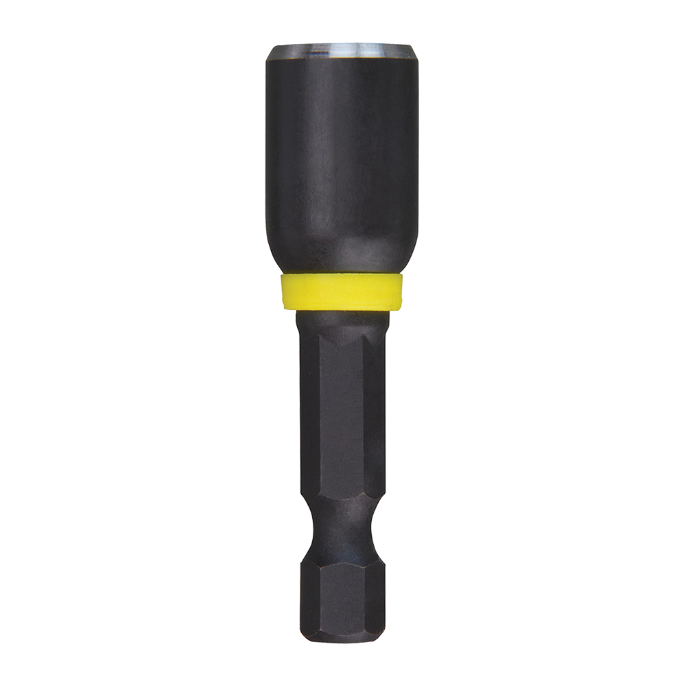 Milwaukee SHOCKWAVE™ Power Bit Magnetic Nutdriver 5/16"x 50mm (2") Pkt 3  - 49664523 - Available at Power Tool Specialists, Carlton, Victoria, Australia.