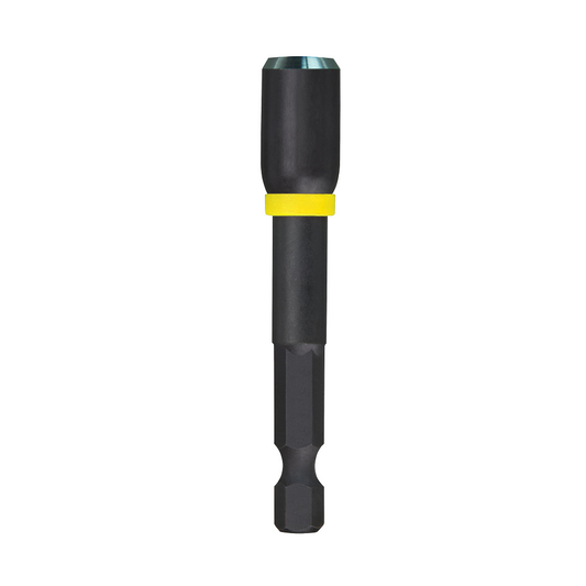 Milwaukee SHOCKWAVE™ Power Bit Magnetic Nutdriver 5/16"x 65mm (2-1/2")    - 49664533 - Available at Power Tool Specialists, Carlton, Victoria, Australia.