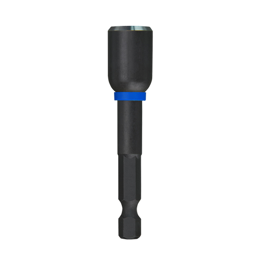 Milwaukee SHOCKWAVE™ Power Bit Magnetic Nutdriver 3/8"x 65mm (2-1/2")   - 49664535 - Available at Power Tool Specialists, Carlton, Victoria, Australia.