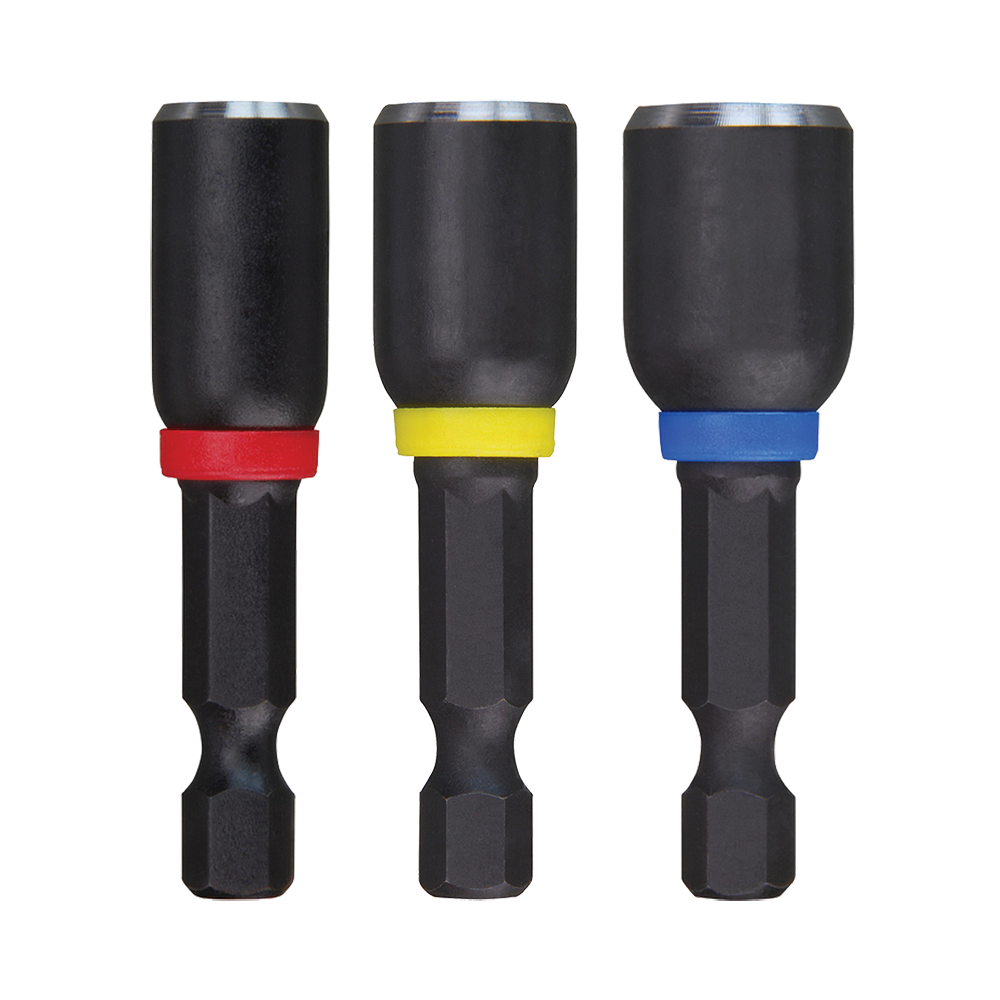 Milwaukee SHOCKWAVE™ Magnetic 50mm Nutdriver 3 Pce
1/4", 5/16", 3/8" - 49664561 - Available at Power Tool Specialists, Carlton, Victoria, Australia.