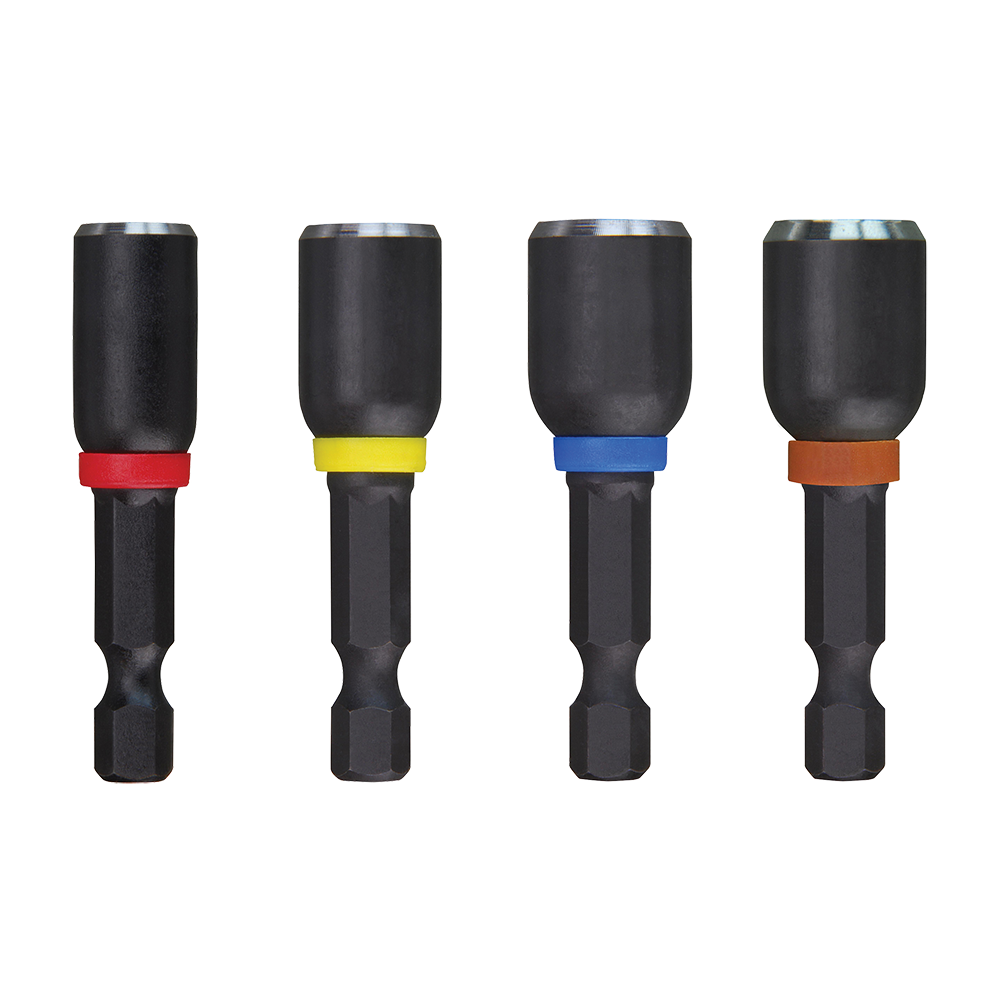 Milwaukee SHOCKWAVE™ Magnetic 50mm Nut Driver 4 Pce
1/4", 5/16", 3/8", 7/16" - 49664562 - Available at Power Tool Specialists, Carlton, Victoria, Australia.