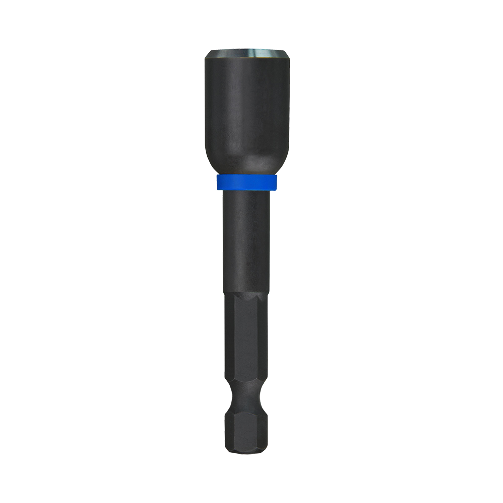 Milwaukee SHOCKWAVE™ Power Bit Magnetic Nutdriver 3/8"x 65mm (2-1/2") 10 Pce - 49664735A - Available at Power Tool Specialists, Carlton, Victoria, Australia.