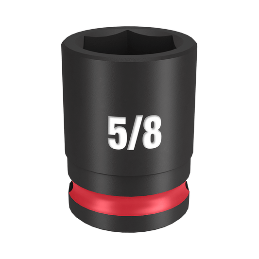 Milwaukee SHOCKWAVE™ 3/8" Drive 5/8" Standard 6 Point Impact Socket - 49666108 - Available at Power Tool Specialists, Carlton, Victoria, Australia.