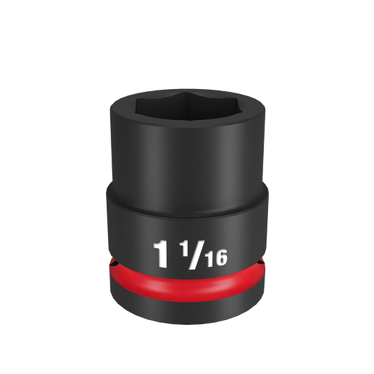 Milwaukee SHOCKWAVE™ 3/4" Drive 1-1/16"  Standard 6 Point Impact Socket - 49666308 - Available at Power Tool Specialists, Carlton, Victoria, Australia.