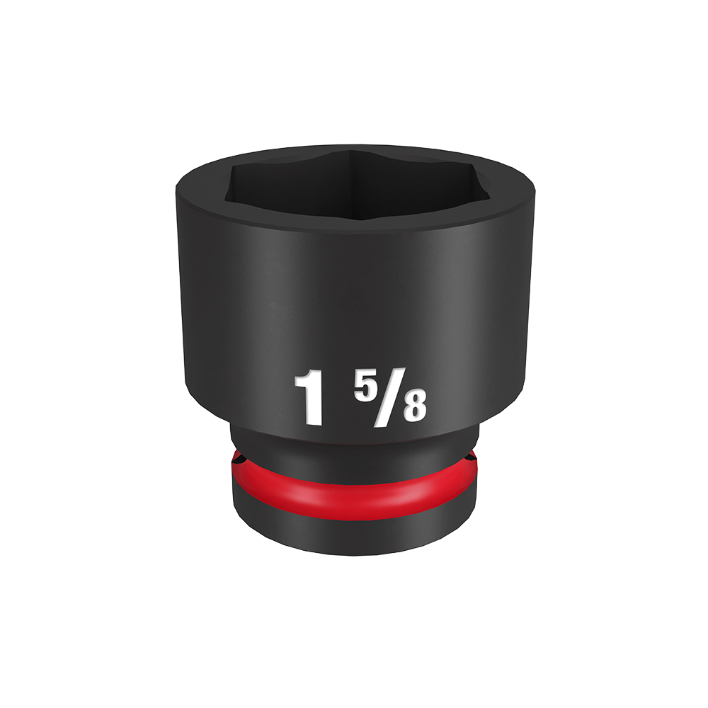 Milwaukee SHOCKWAVE™ 3/4" Drive 1-5/8" Standard 6 Point Impact Socket - 49666317 - Available at Power Tool Specialists, Carlton, Victoria, Australia.