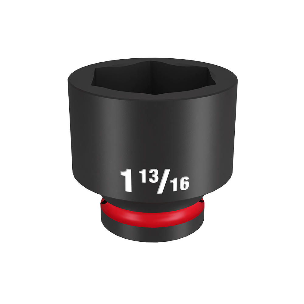 Milwaukee SHOCKWAVE™ 3/4" Drive 1-13/16" Standard 6 Point Impact Socket - 49666320 - Available at Power Tool Specialists, Carlton, Victoria, Australia.