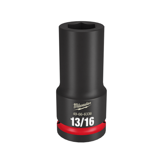 Milwaukee SHOCKWAVE™ 3/4" Drive 13/16" Deep 6 Point Impact Socket - 49666336 - Available at Power Tool Specialists, Carlton, Victoria, Australia.