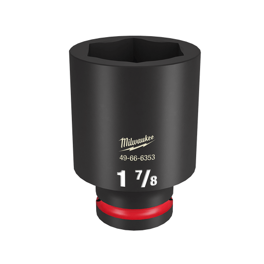 Milwaukee SHOCKWAVE™ 3/4" Drive 1-7/8" Deep 6 Point Impact Socket - 49666353 - Available at Power Tool Specialists, Carlton, Victoria, Australia.