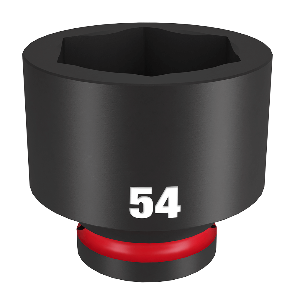 Milwaukee SHOCKWAVE™ 3/4" Drive 54mm Standard 6 Point Impact Socket - 49666389 - Available at Power Tool Specialists, Carlton, Victoria, Australia.