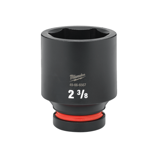 Milwaukee SHOCKWAVE™ 1" Drive 2-3/8" Deep 6 Point Impact Socket     - 49666567 - Available at Power Tool Specialists, Carlton, Victoria, Australia.