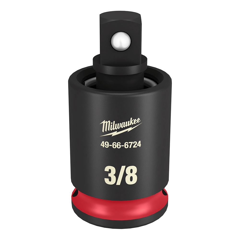 Milwaukee SHOCKWAVE™ 3/8" Drive Impact Socket Universal Joint - 49666724 - Available at Power Tool Specialists, Carlton, Victoria, Australia.