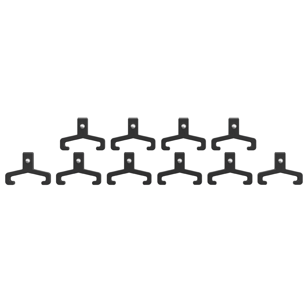 Milwaukee 1/4” Drive Socket Rail Clips – 10 Pack - 49666739 - Available at Power Tool Specialists, Carlton, Victoria, Australia.