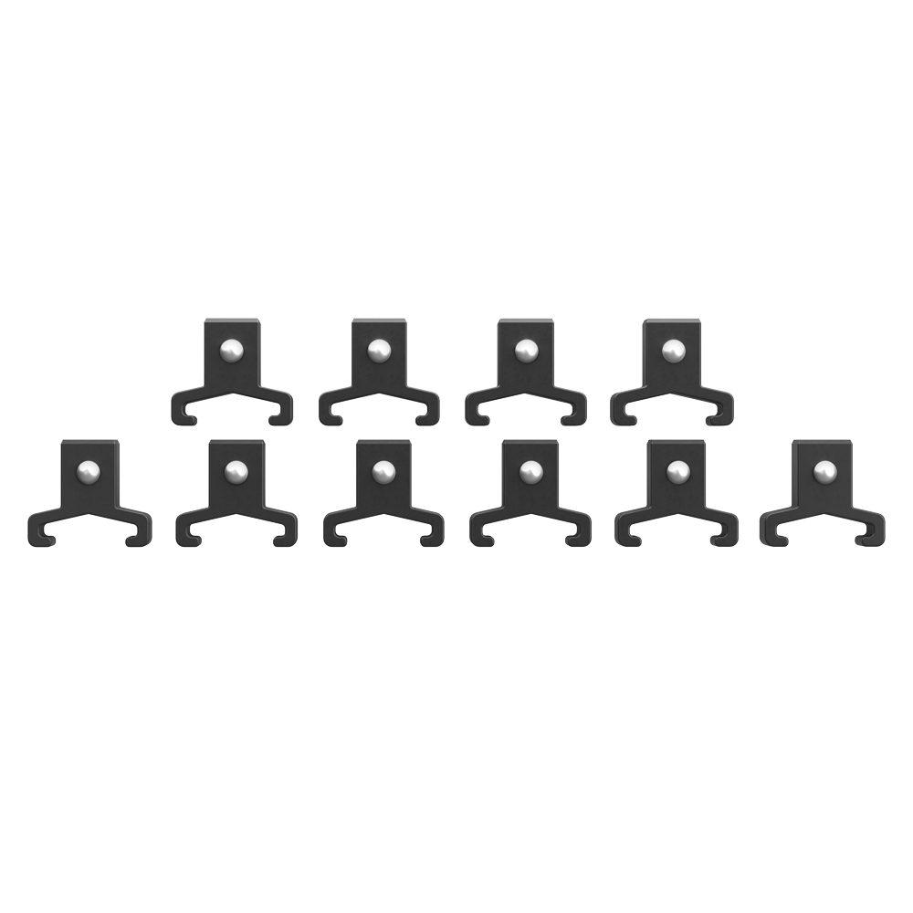 Milwaukee 3/8” Drive Socket Rail Clips – 10 Pack - 49666740 - Available at Power Tool Specialists, Carlton, Victoria, Australia.