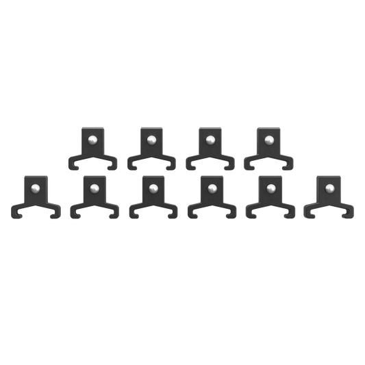 Milwaukee 3/8” Drive Socket Rail Clips – 10 Pack - 49666740 - Available at Power Tool Specialists, Carlton, Victoria, Australia.