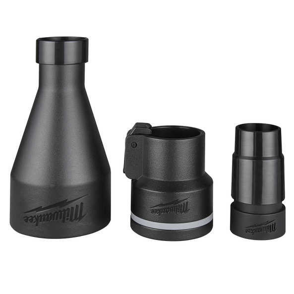 Milwaukee 47.6mm (1-7/8") Dust Extraction Adaptor Kit - 49901980 - Available at Power Tool Specialists, Carlton, Victoria, Australia.