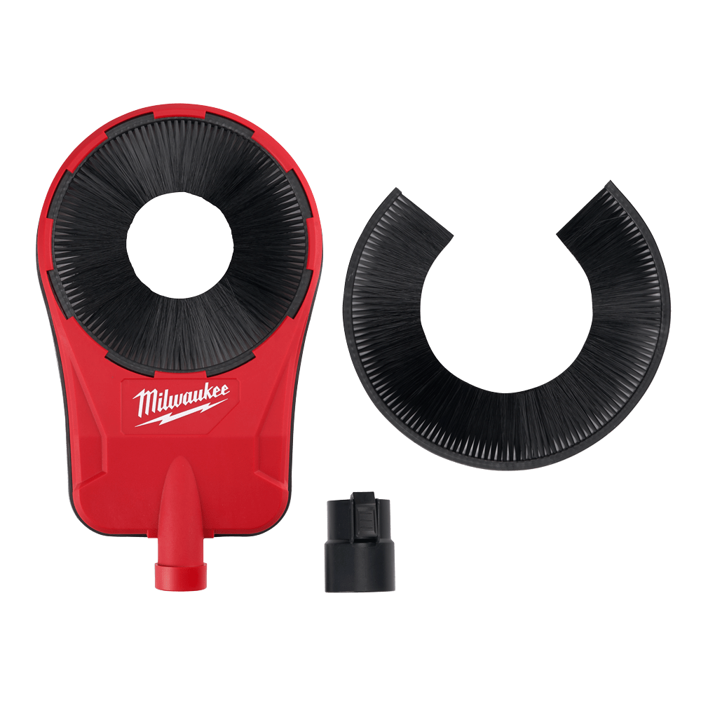 Milwaukee Dust Extraction Attachment Dry Coring (25.4mm-152mm) - 5319-DE - Available at Power Tool Specialists, Carlton, Victoria, Australia.
