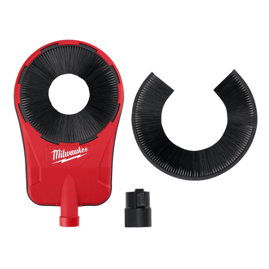 Milwaukee Dust Extraction Attachment Dry Coring (25.4mm-152mm) - 5319-DE - Available at Power Tool Specialists, Carlton, Victoria, Australia.