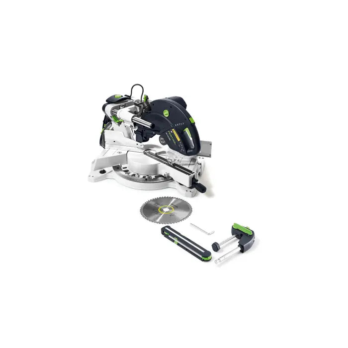 Festool KS 120R KAPEX 260mm Slide Compound Mitre Saw 575307 (Slightly damaged cardboard box) In-Store pickup only