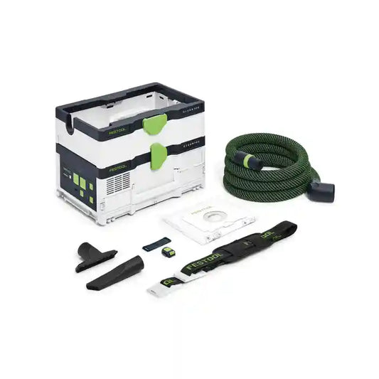 Festool CTMC SYSI 4.5l M Class 18V Cordless Mobile Dust Extractor 576933 (1 only slightly damaged cardboard box)
