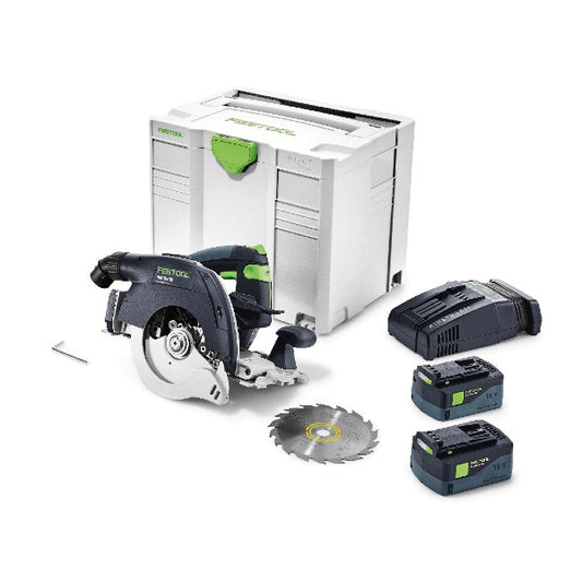 Festool HKC 55 5,2 EBI-Plus-SCA 18V 160mm Cordless Circular Saw Set in Systainer 577129