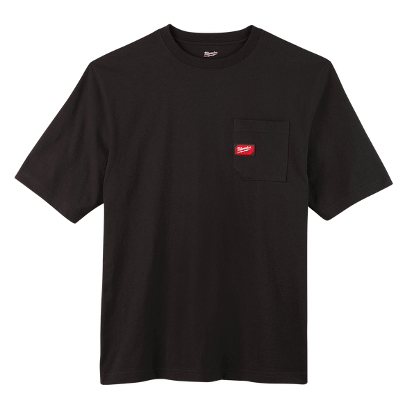 Milwaukee Heavy Duty Pocket Tee Short Sleeve Black 601B
