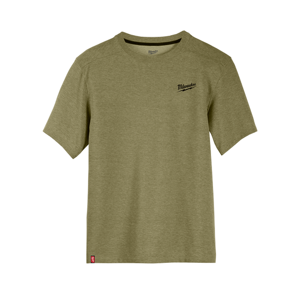 Milwaukee Hybrid Work Tee Short Sleeve Green 603GN