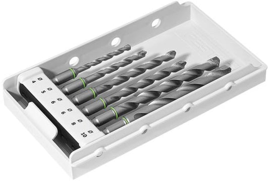 Festool Masonry Drill Bit DB Stone CE Set, 6 Pieces 769096