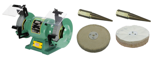Abbott and Ashby 150mm Bench Grinder and Polishing Set (LAST ONE)