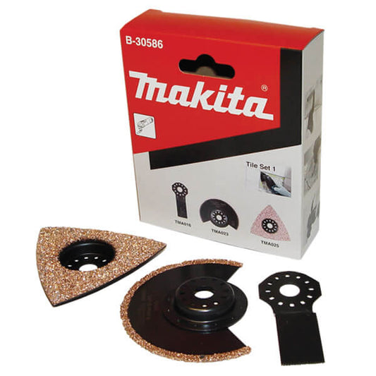 Makita multitool blade Tile Set 1 (3 pce) B-30586