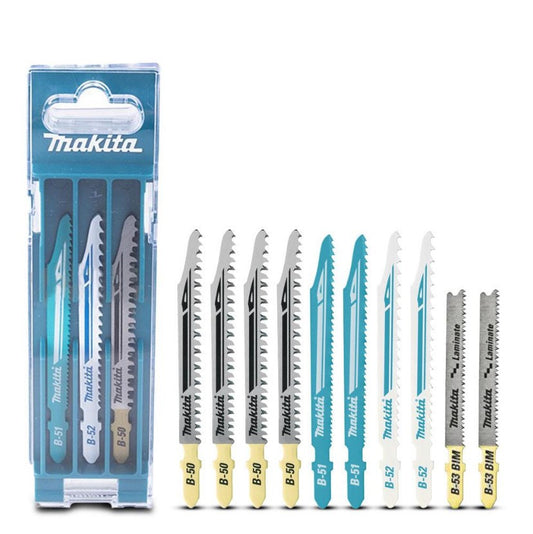 MAKITA JIGSAW BLADE COMBINATION SET 10PC / CASE - B-44426