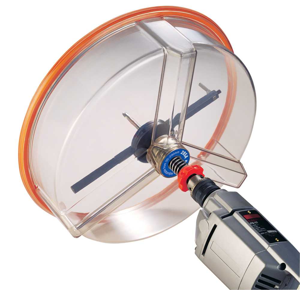 Bordo Dymaxion 220A Adjustable Hole Cutter - 30-220mm