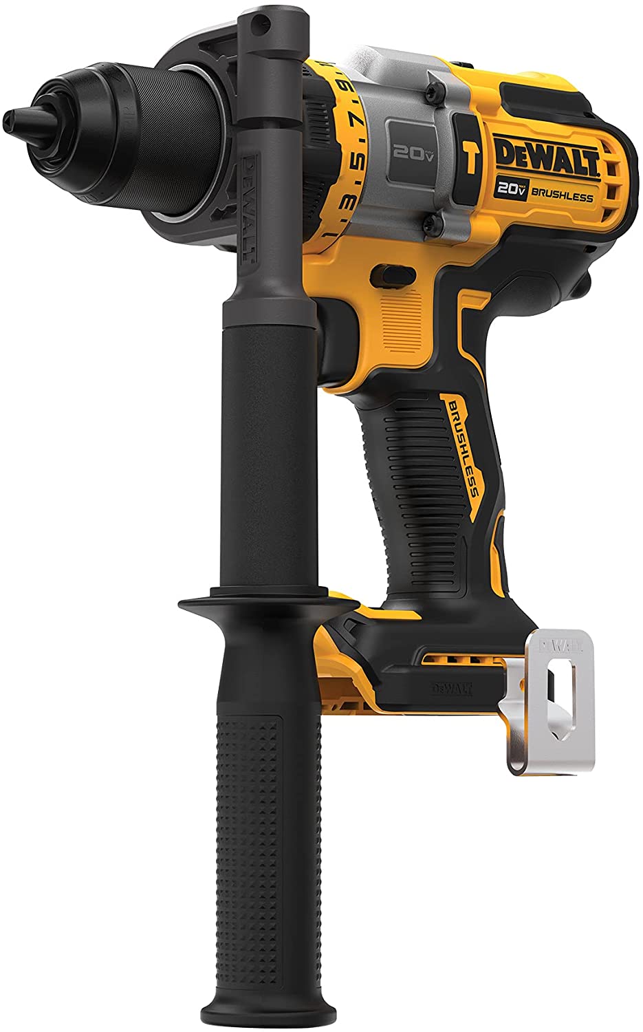 DeWalt 18V XR Brushless Premium Hammer Drill Driver - Bare Unit DCD999N-XE