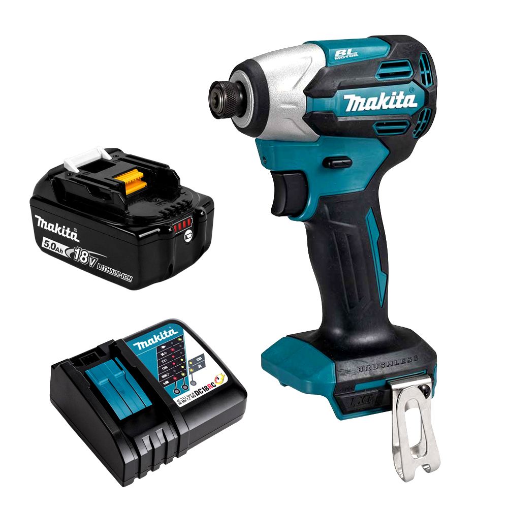 MAKITA 18V Brushless Impact Driver 5.0ah combo kit - DTD158ZRT