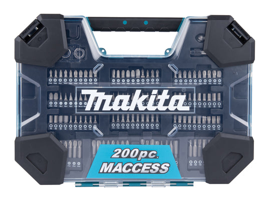 Makita Drill Bit and Tool Set 200-piece E-22610