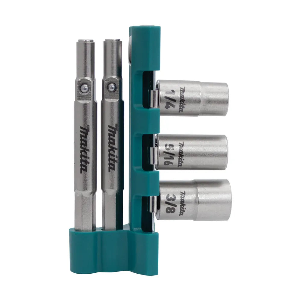 MAKITA XPS Ezy-Clean Magnetic Nutsetter Bit Set - 5 Piece E-22779