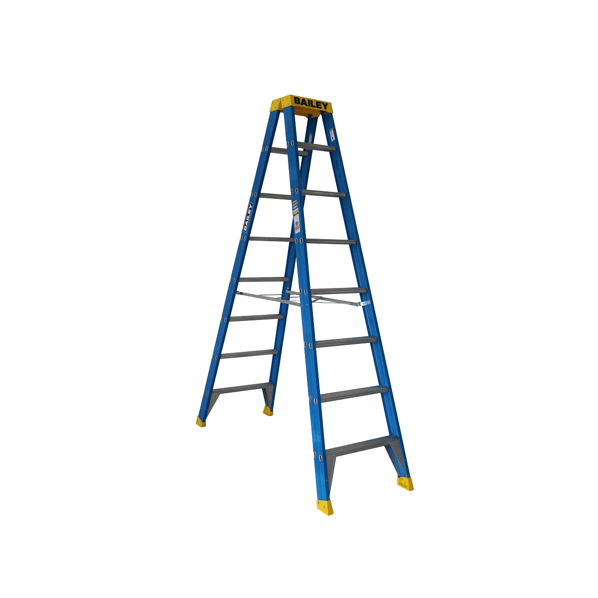 Bailey Pro Fibreglass Double Sided Ladder 8 FS13982 (INSTORE PICKUP ONLY)