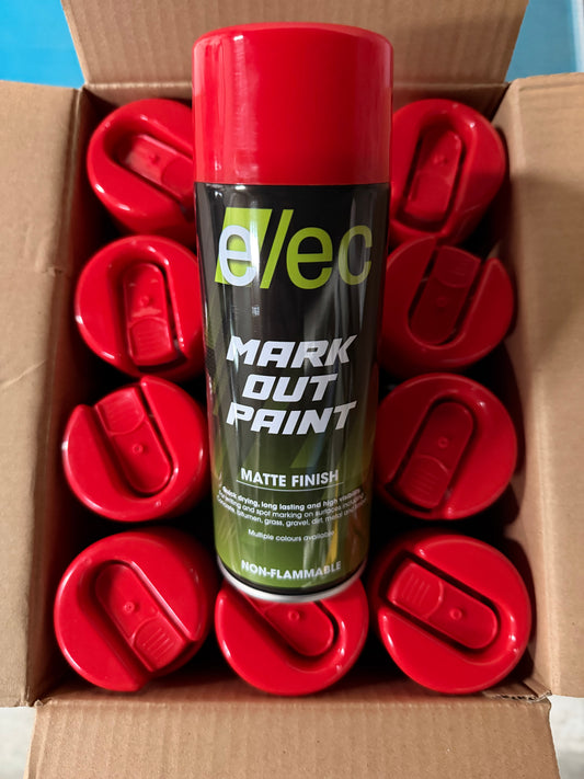 Spot Marking Paint RED, BLUE or GREEN box of 12 (CLEARANCE) in store pickup only