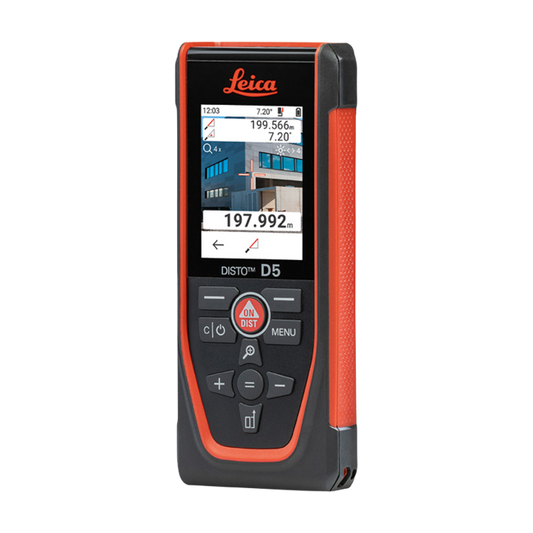 Leica Disto D5 200m Indoor and Outdoor Laser Distance Meter Device with Bluetooth LG950908