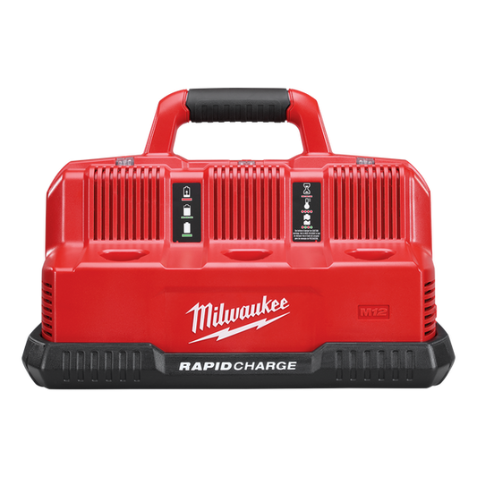 Milwaukee M12™ & M18™ Rapid Charge Station - M12-18C3 - Available at Power Tool Specialists, Carlton, Victoria, Australia.