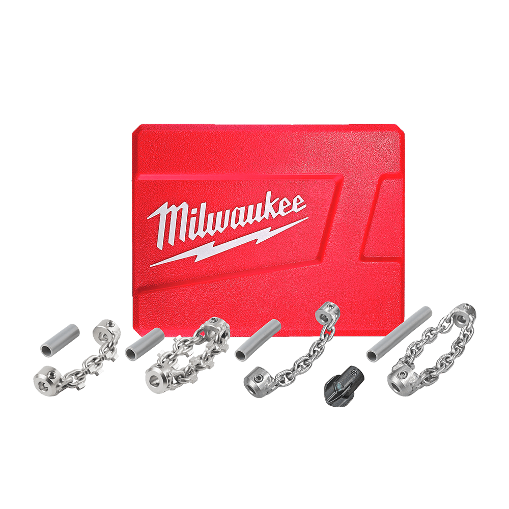 Milwaukee M12 FUEL™ HIGH SPEED CHAIN SNAKE CHAIN KIT - M12FFSMCHKIT - Available at Power Tool Specialists, Carlton, Victoria, Australia.