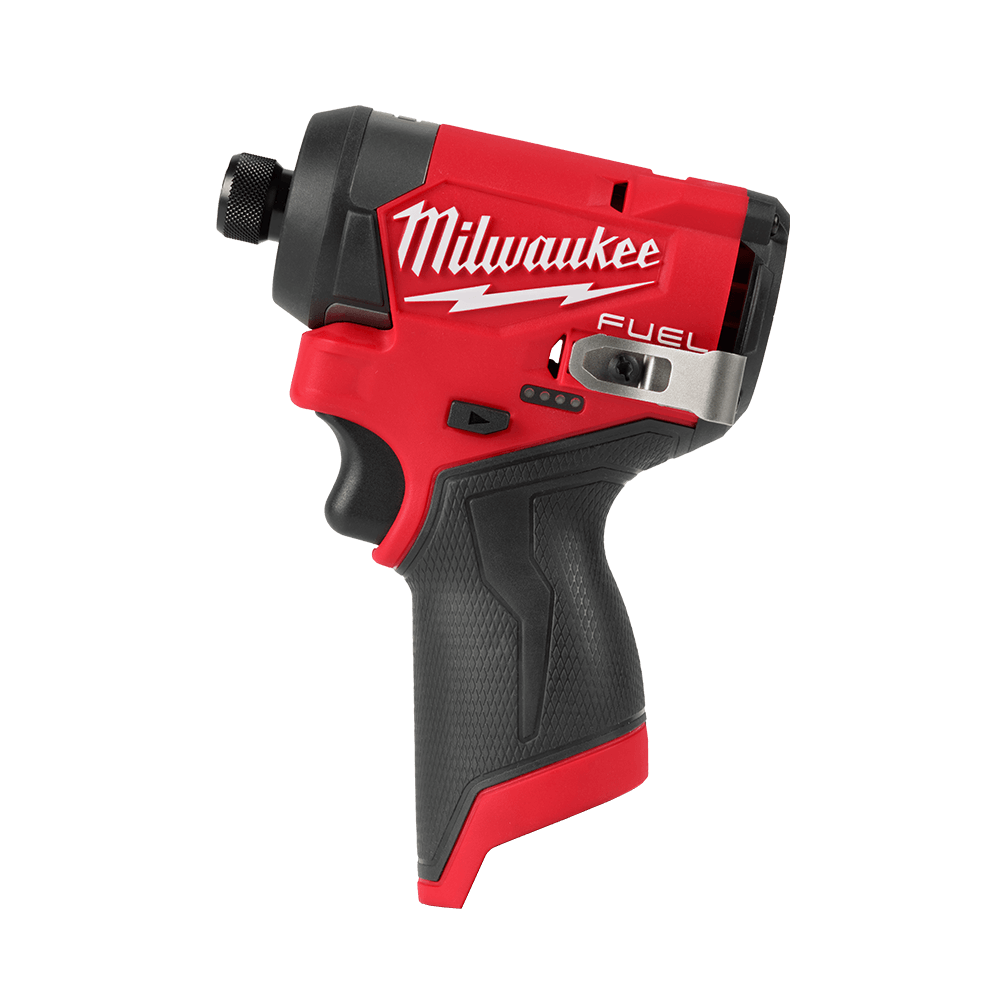 Milwaukee M12 FUEL™ 1/4" Hex Impact Driver (Tool Only) - M12FID20 - Available at Power Tool Specialists, Carlton, Victoria, Australia.