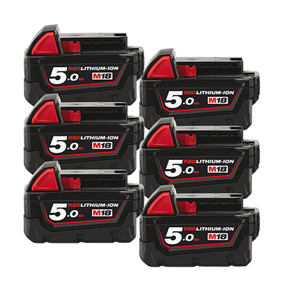 Milwaukee M18B56 pack of batteries (FREE SHIPPING) – Power