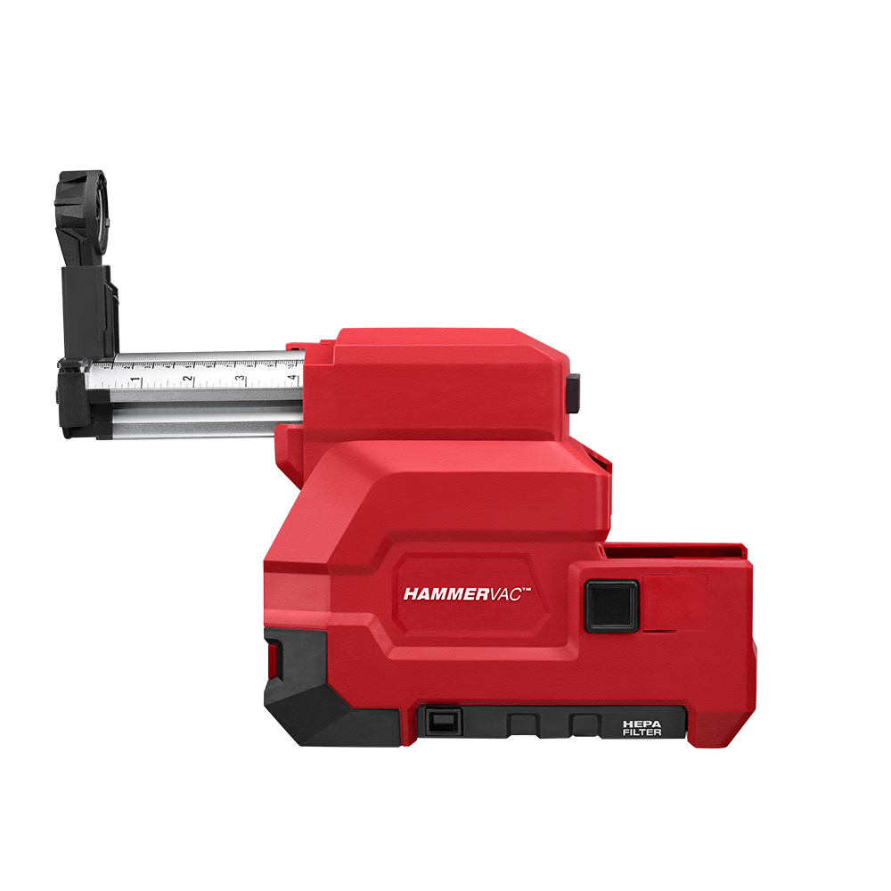 Milwaukee M18™ HAMMERVAC™ CH Dedicated Dust Extractor (Tool Only) - M18CDEX-0 - Available at Power Tool Specialists, Carlton, Victoria, Australia.