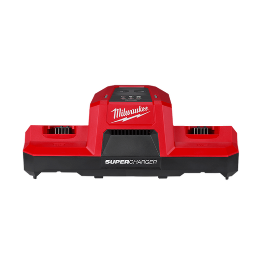 Milwaukee M18™ Dual Bay Super Charger - M18DBSC - Available at Power Tool Specialists, Carlton, Victoria, Australia.