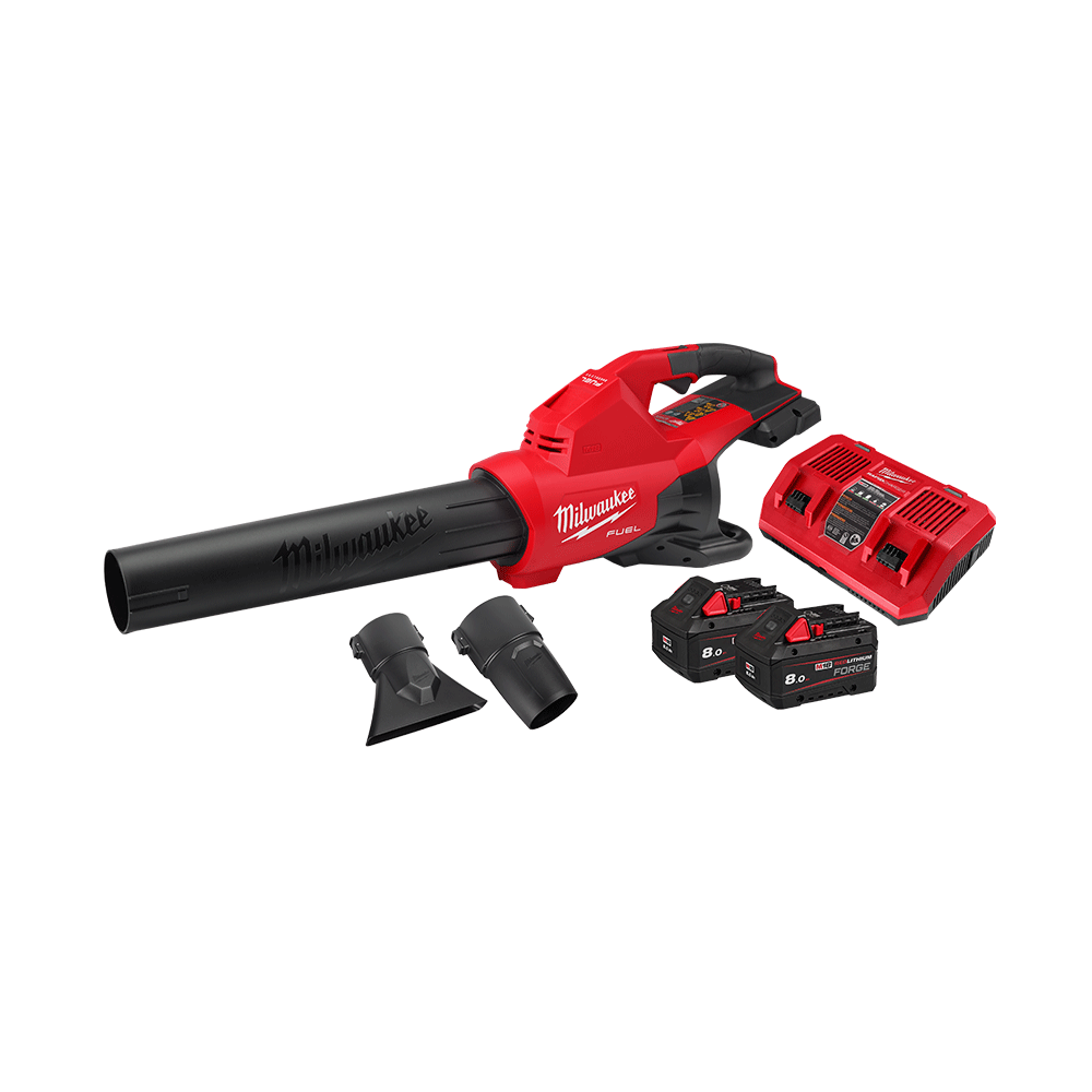Milwaukee M18 FUEL™ Dual Battery Blower Kit - M18F2BL802F - Available at Power Tool Specialists, Carlton, Victoria, Australia.