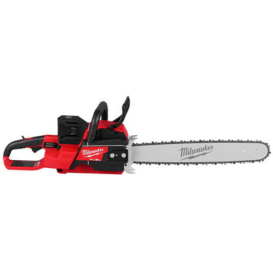 Milwaukee M18 FUEL™ 20" (508 mm) Dual Battery Chainsaw (Tool Only) - M18F2CHS200 - Available at Power Tool Specialists, Carlton, Victoria, Australia.