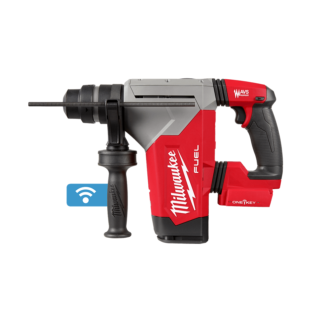 Milwaukee M18 FUEL™ 28mm SDS Plus Rotary Hammer with ONE-KEY™ (Tool Only) - M18FHP-0 - Available at Power Tool Specialists, Carlton, Victoria, Australia.